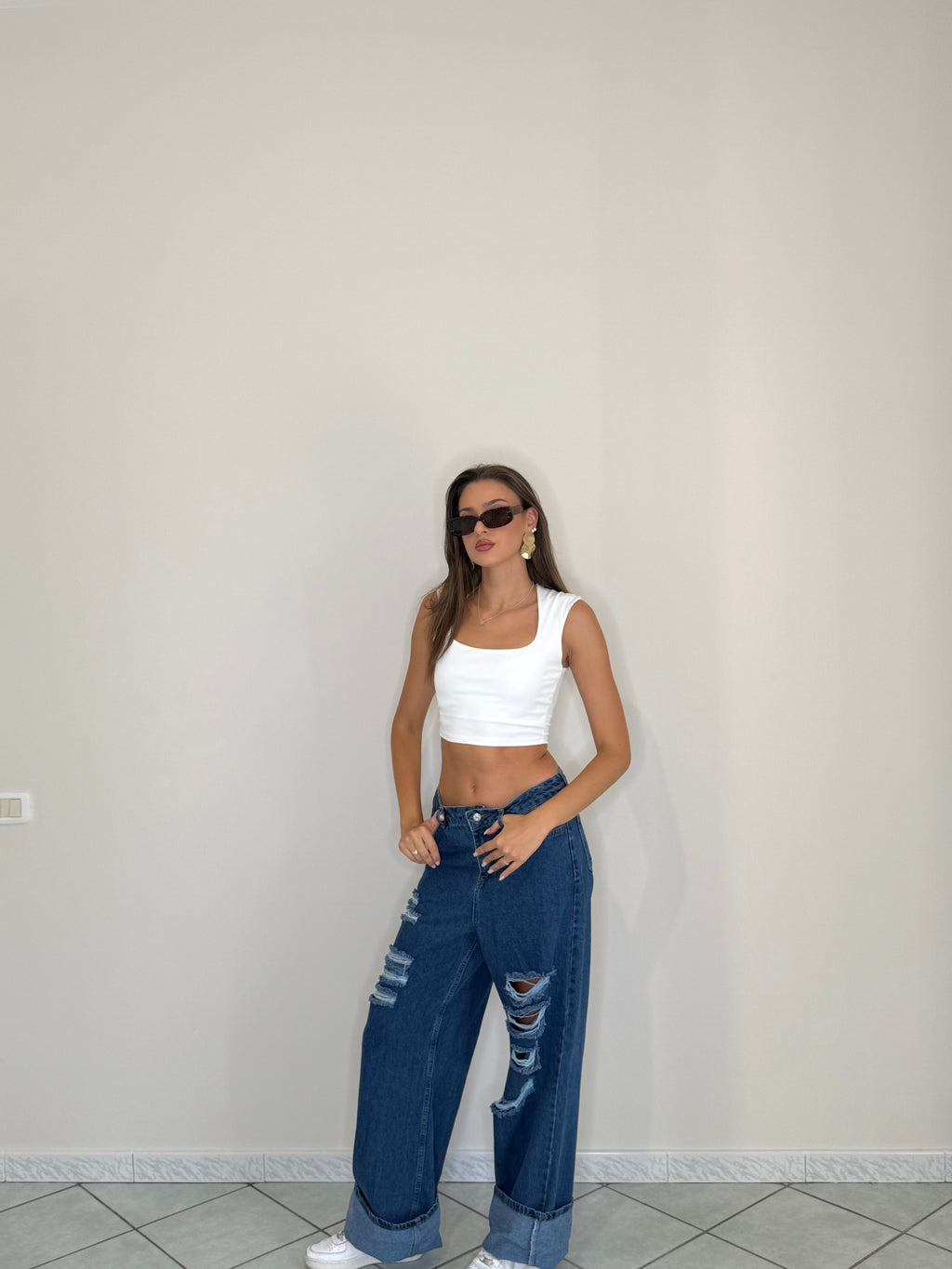 JEANS WIDE LEG