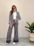 JEANS WIDE LEG GRAY