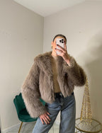 PELLICCIA CON CAPPUCCIO